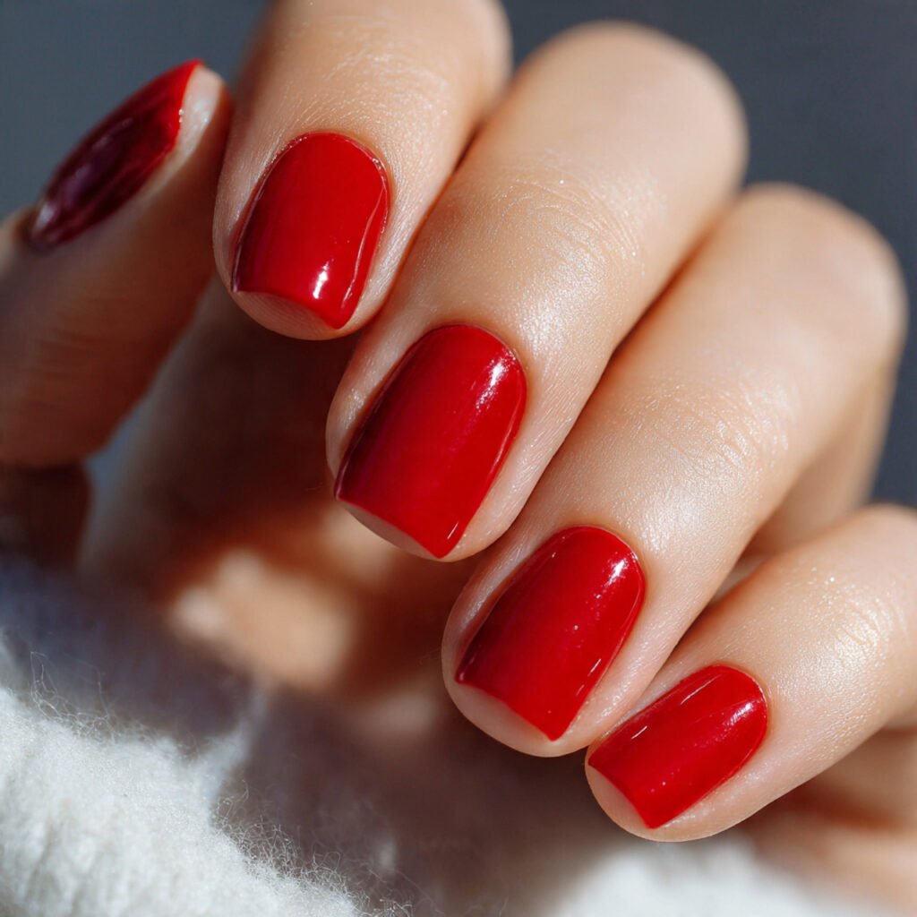 Red Short Nail Ideas