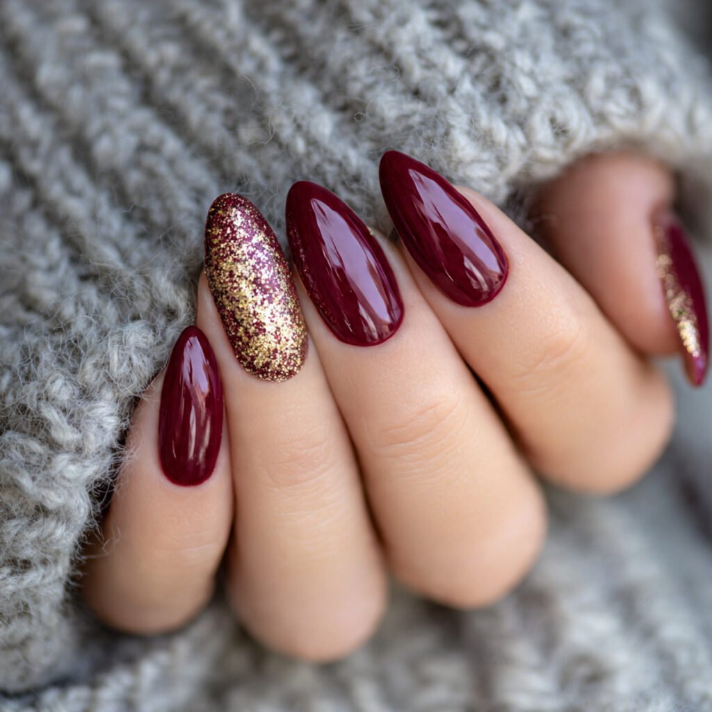 Red Winter Nail Ideas