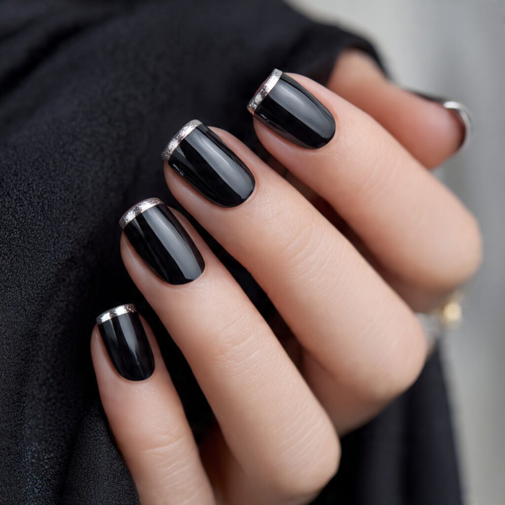 Double French Manicure