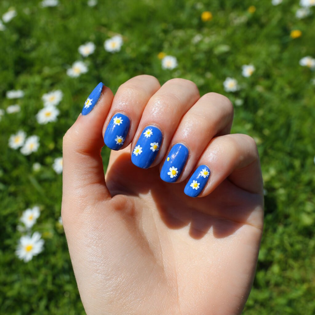 Cornflower Blue Summer Petals