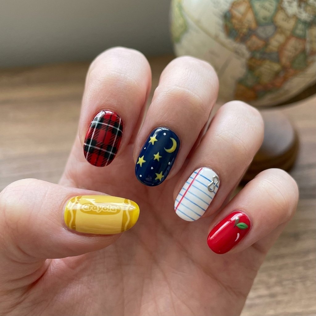 Back to School Nails Ideas for 2026: Cute & Easy Looks 2 Best Back to School Nails Ideas to Try