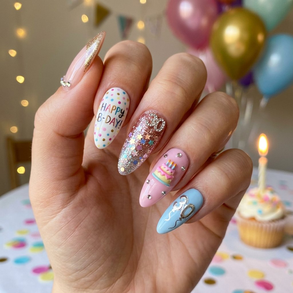 Best birthday nail ideas for a Special Celebration