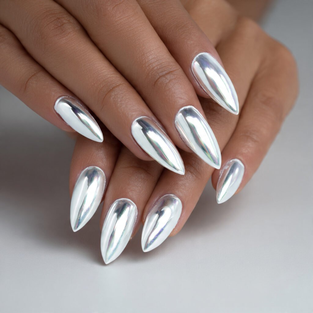 White Ombre Gradient Transition