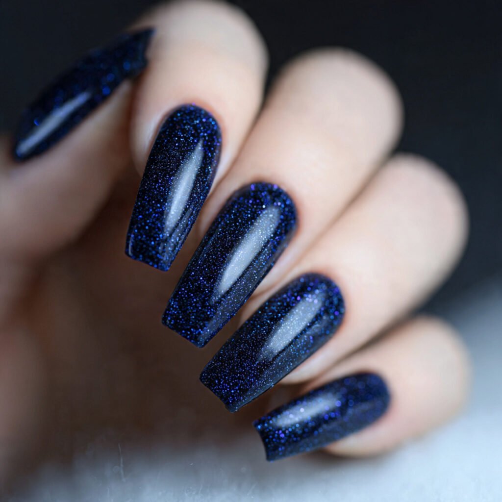 Sapphire Blue Shimmer