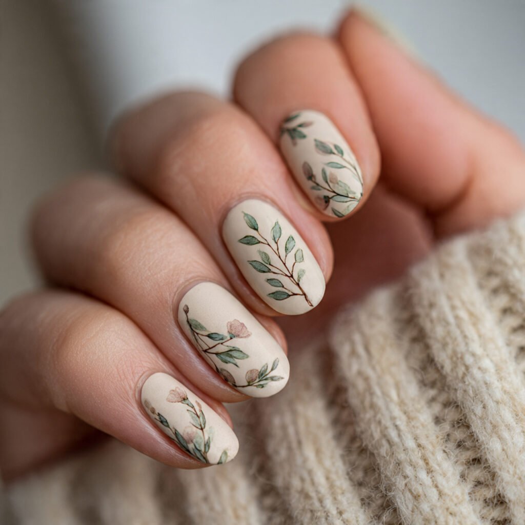 Botanical Nail Ideas