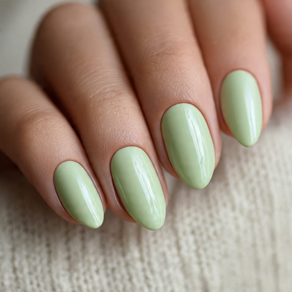 Light Green Nail Ideas