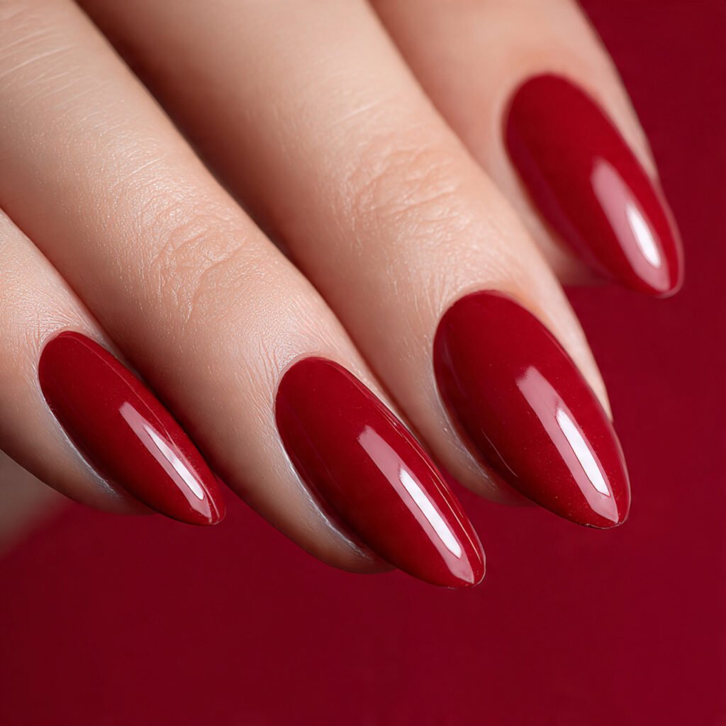 Red Gel Nail Ideas
