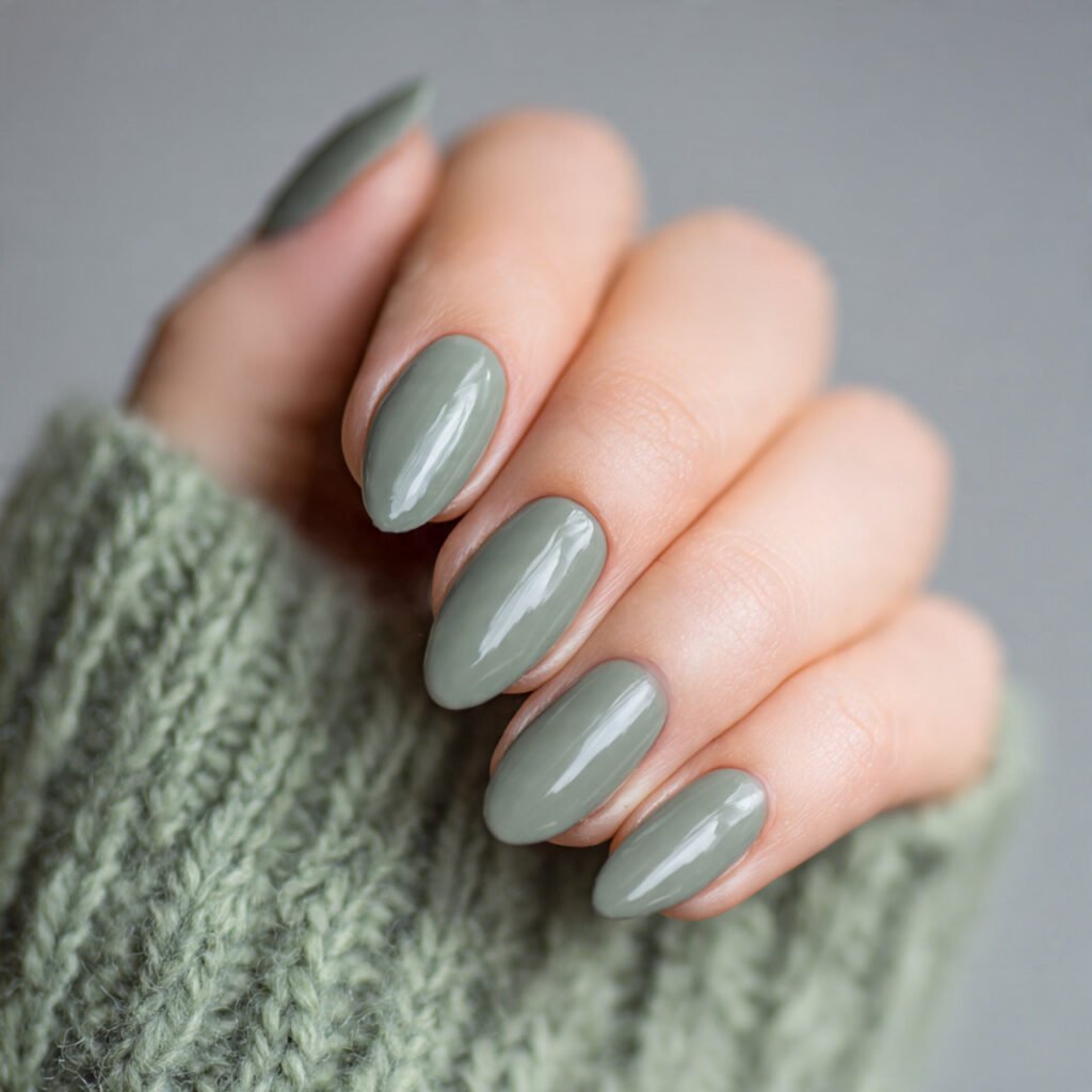 Sage Green Nail Ideas