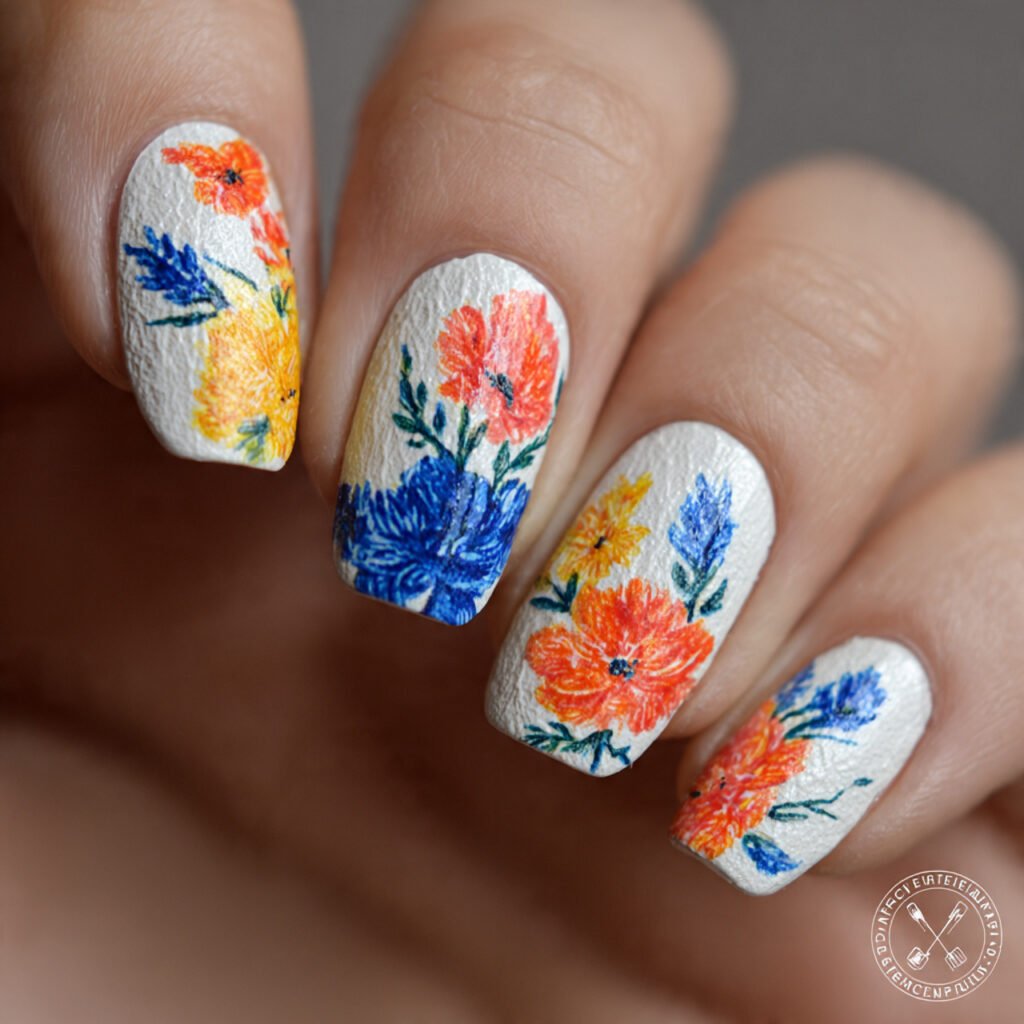 Wildflower Nail Ideas for Summer