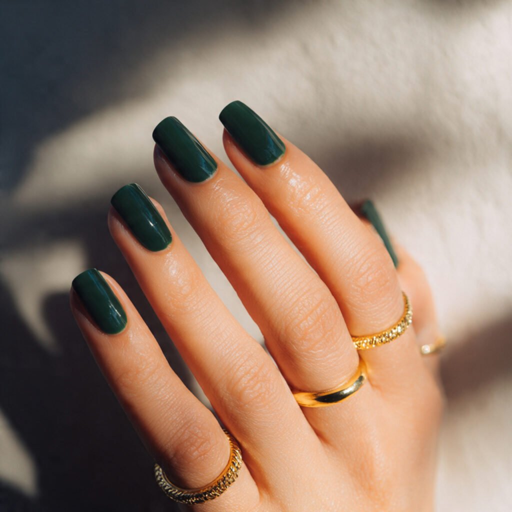 Deep Emerald Green