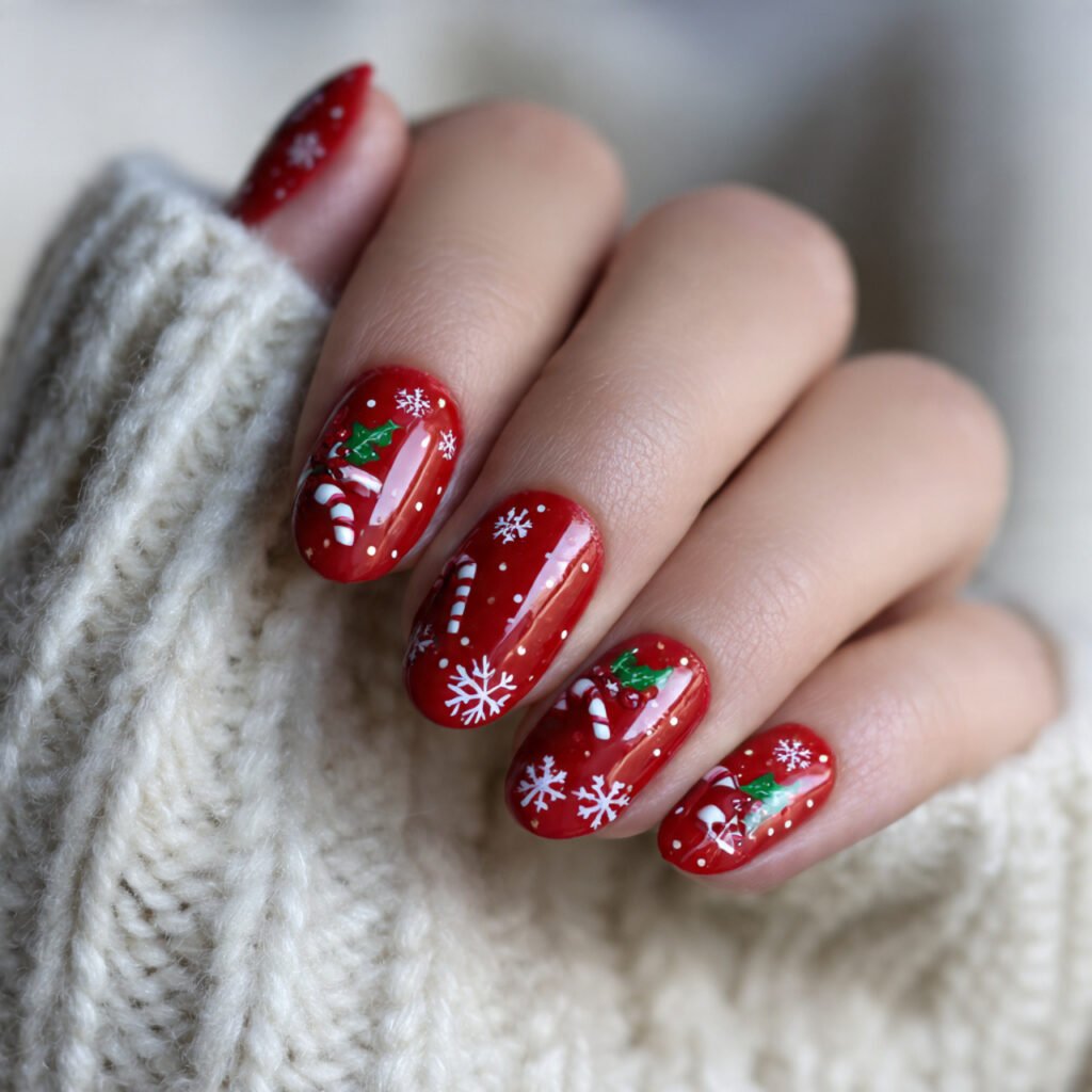 Cute Christmas Nail Ideas