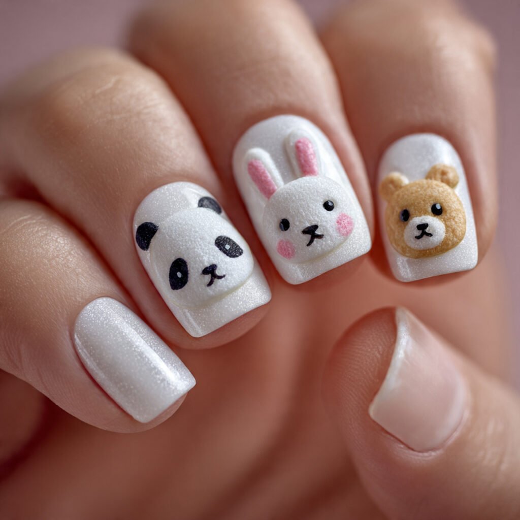 Cute Animal Nail Ideas