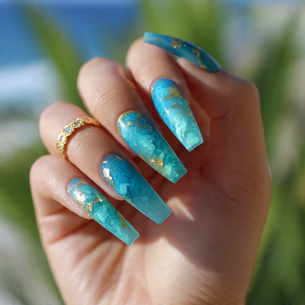 Teal Ocean Breeze
