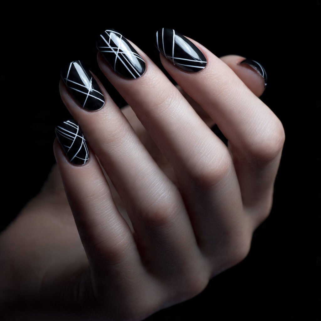 Geometric White Lines