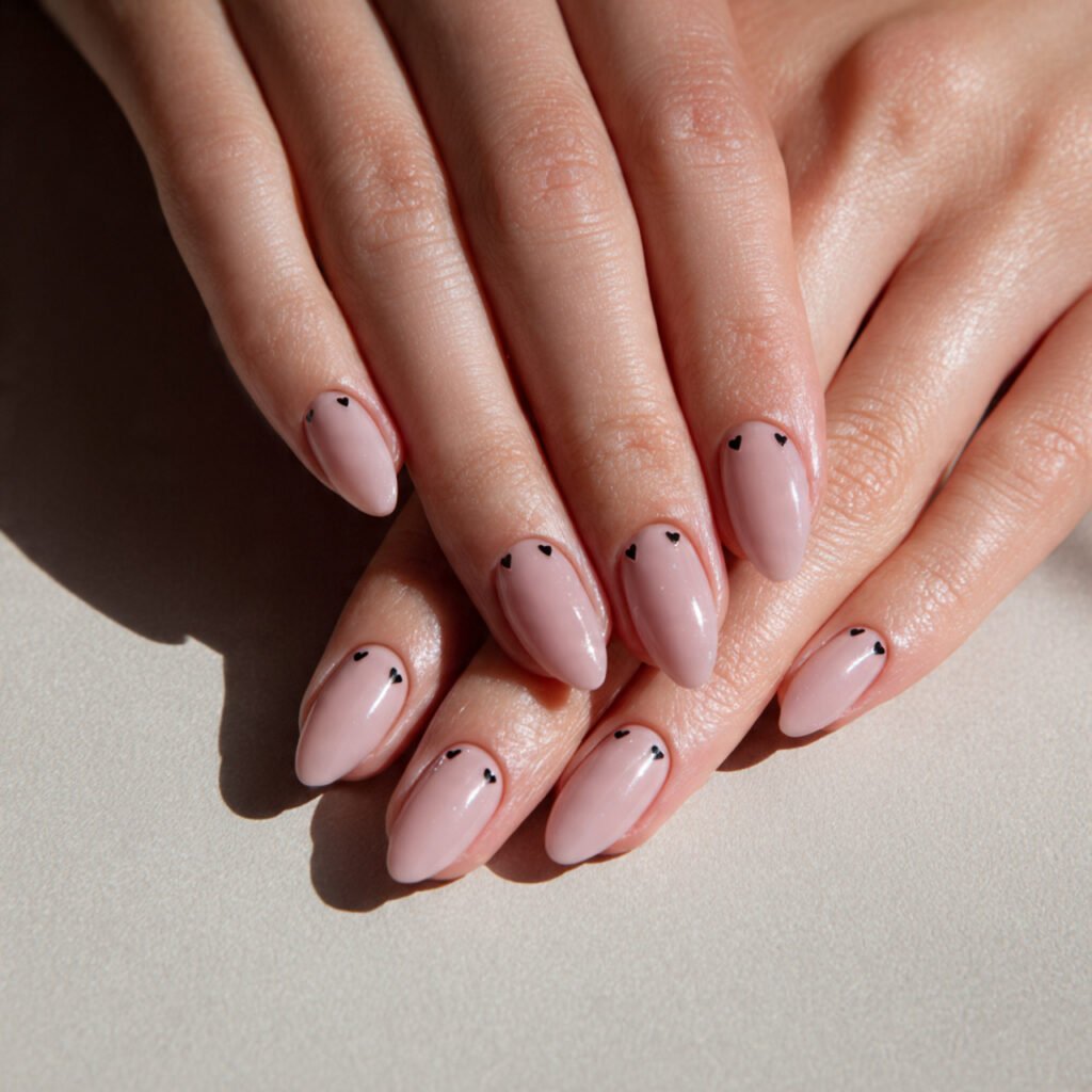 Tiny Heart Outline Design