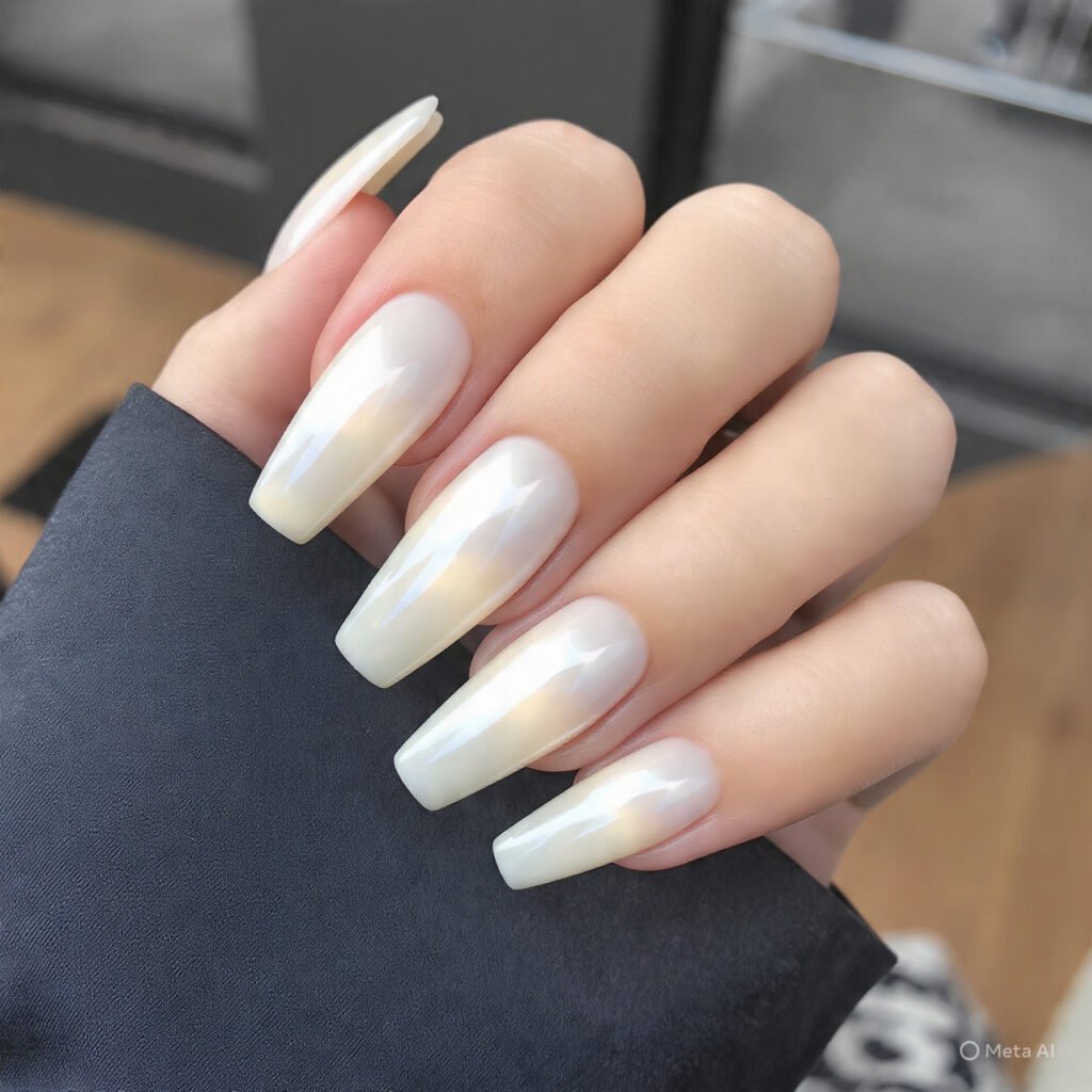 Pearlized Ivory Sheen
