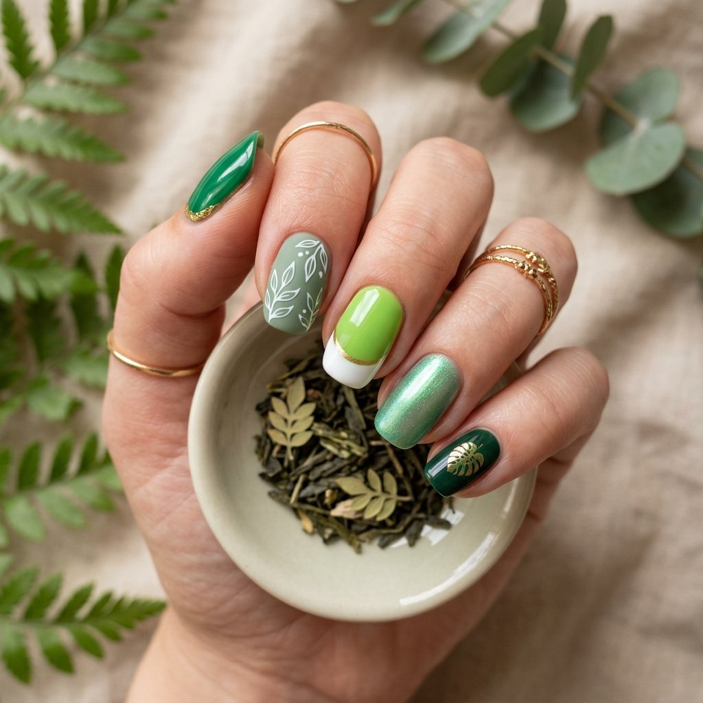 Best Green Nail Ideas to Try Right Now
