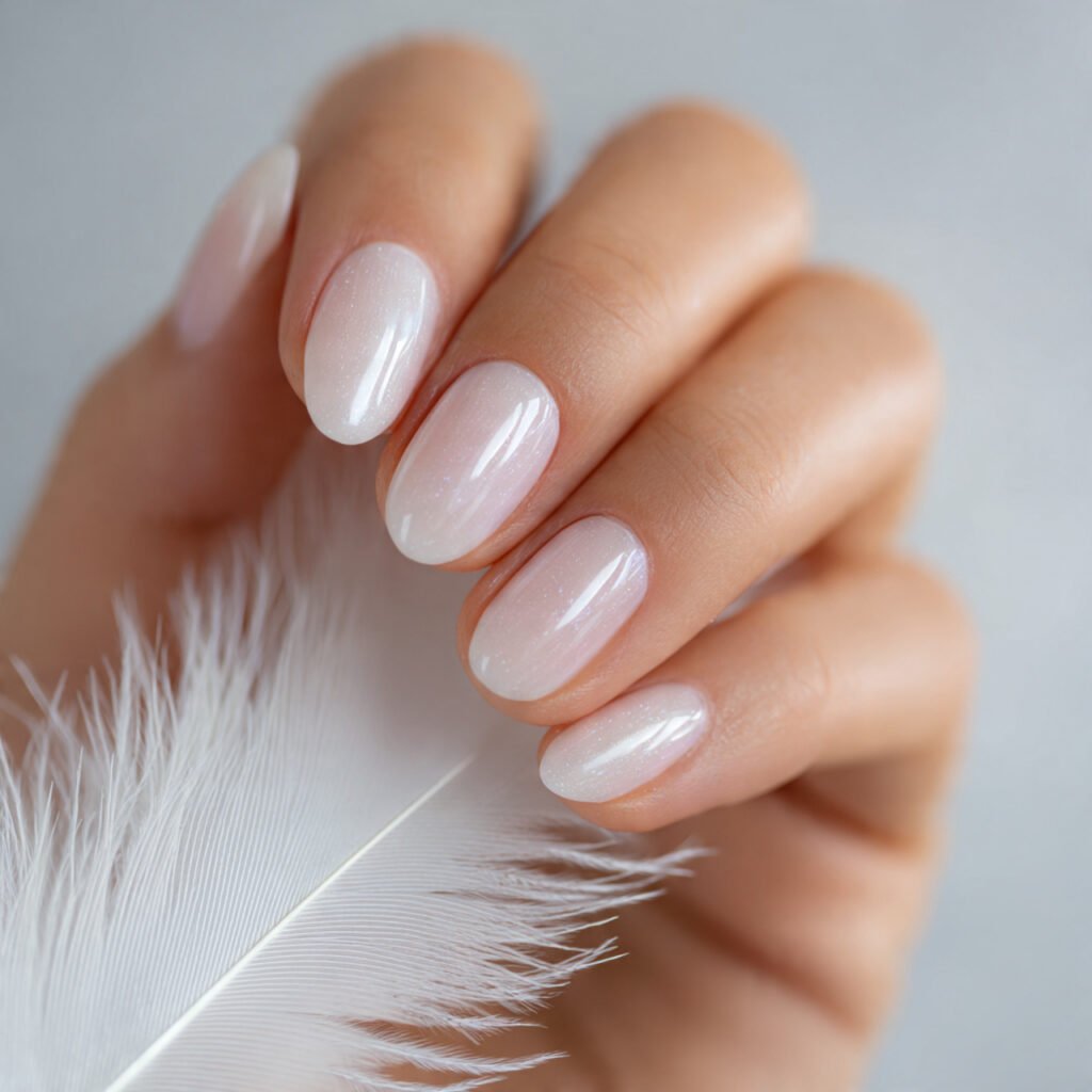 Milky White Translucent Glow