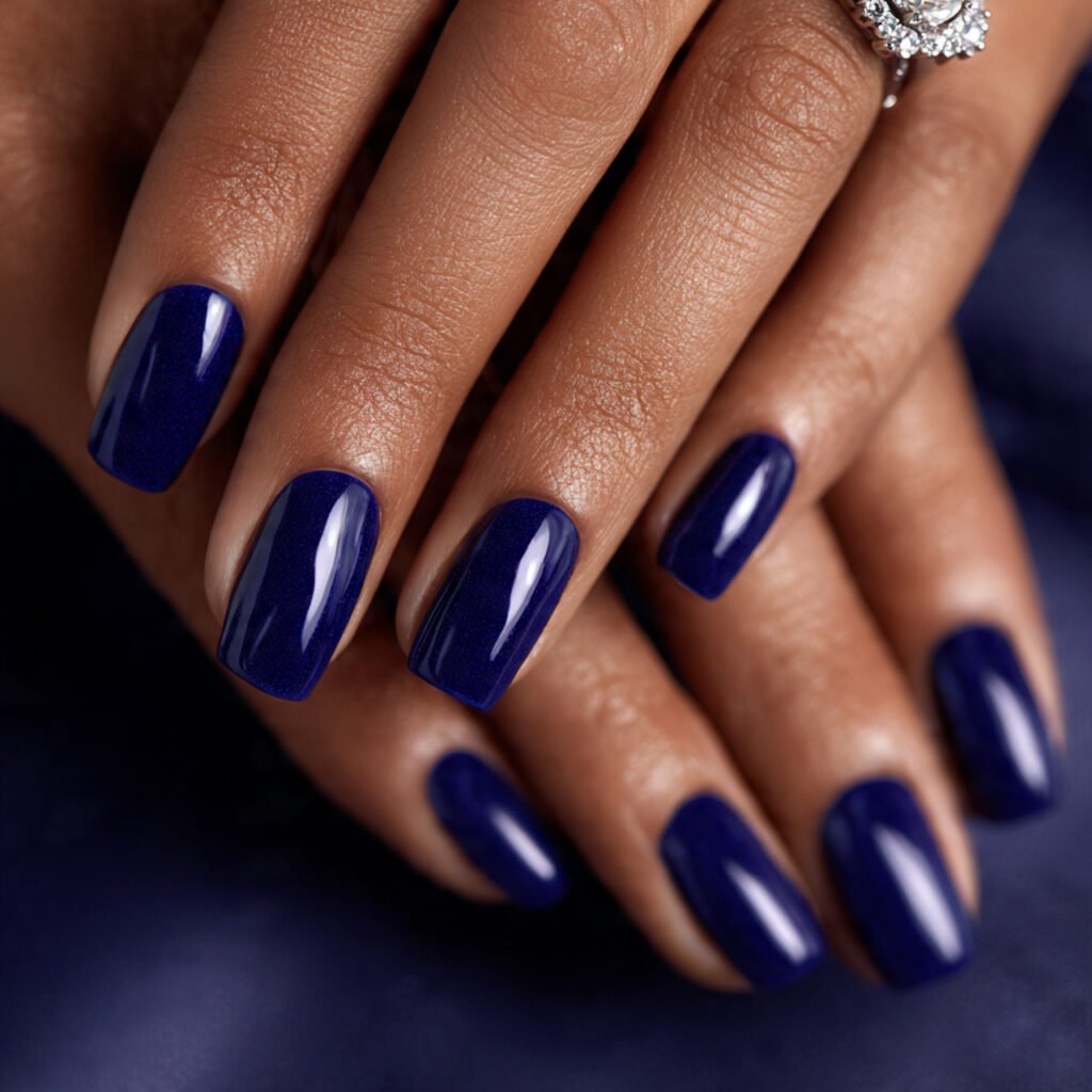 Royal Blue Velvet Glow