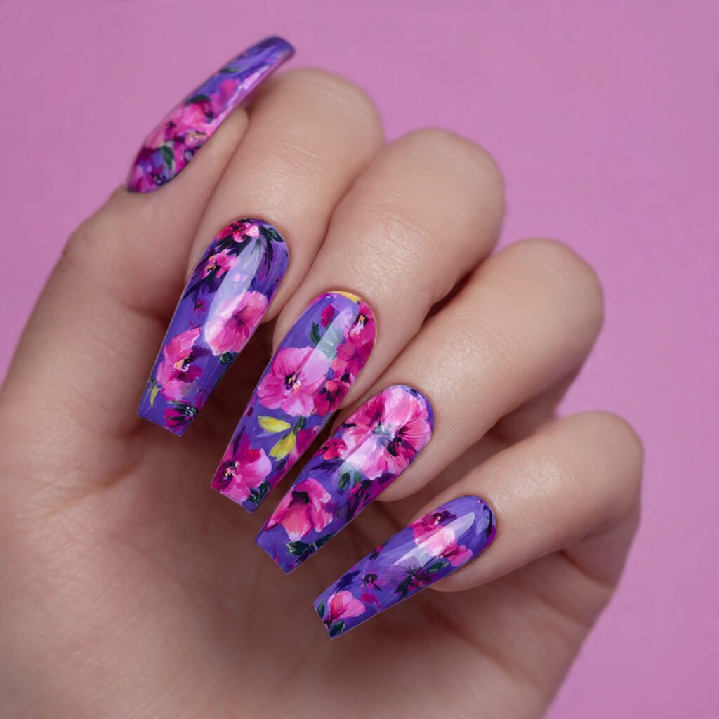 Radiant Orchid Blooms