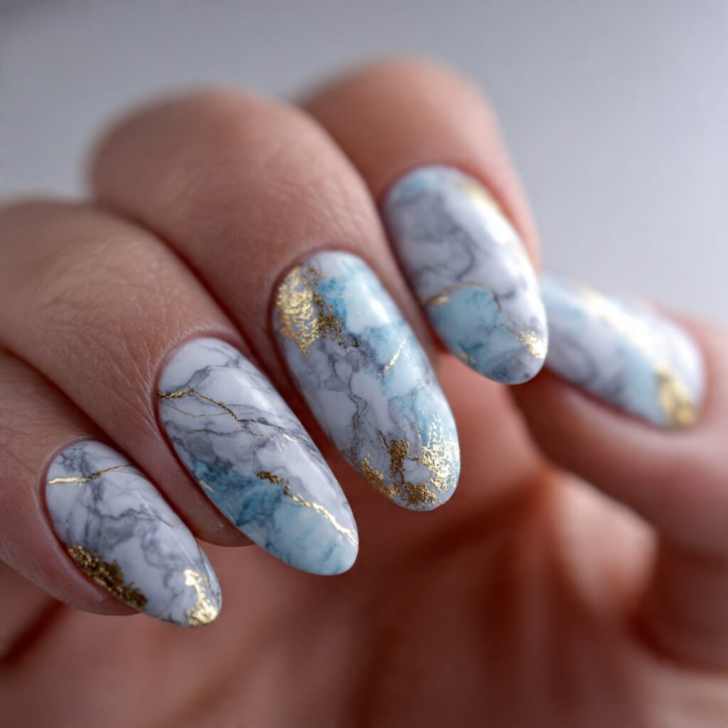 Pastel Marble Swirl