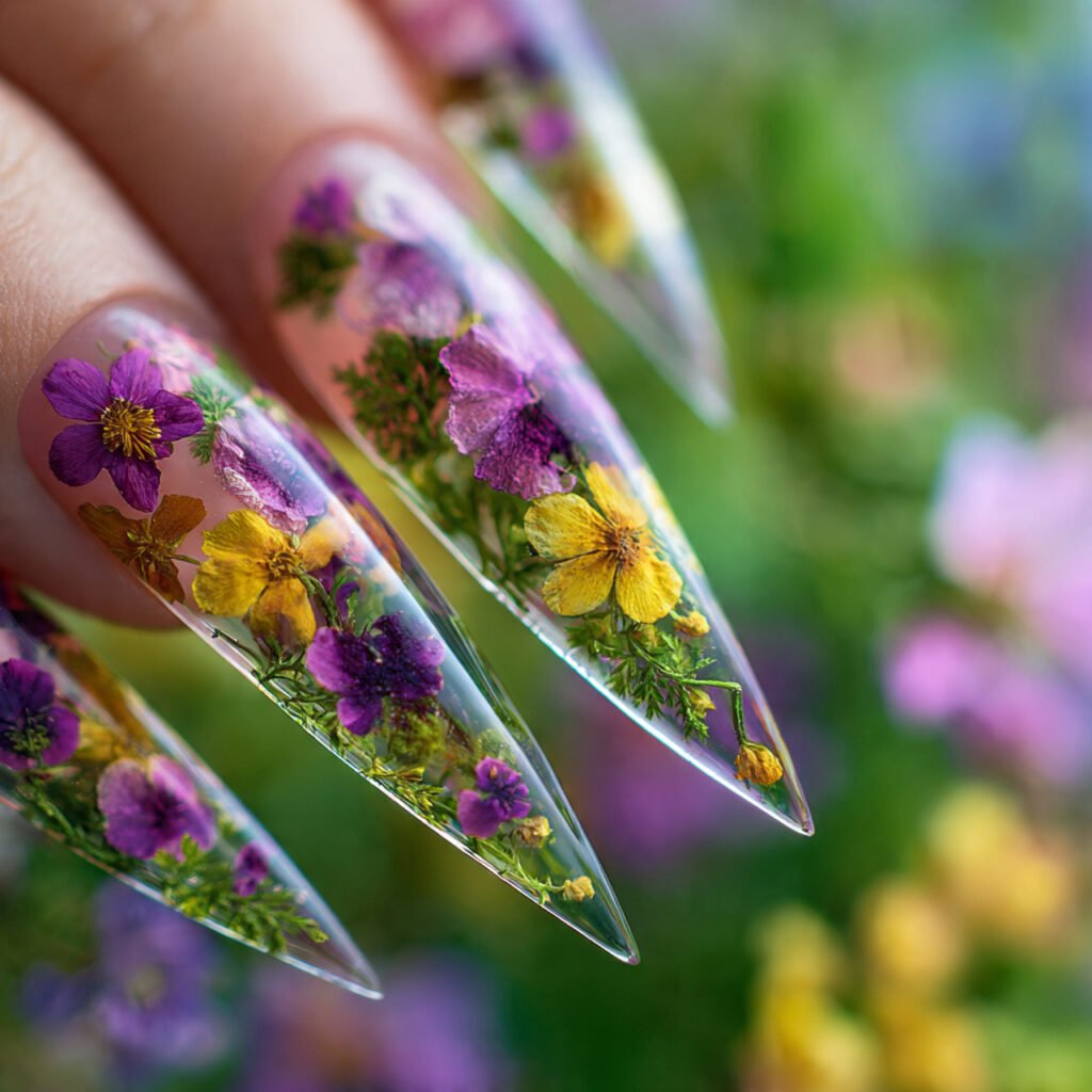 Encapsulated Dried Flower Art