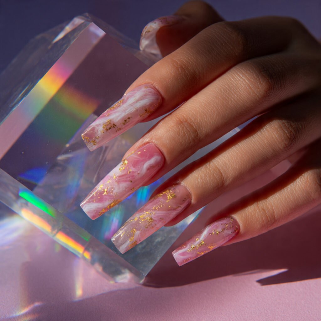 Translucent Jelly Marble Swirls