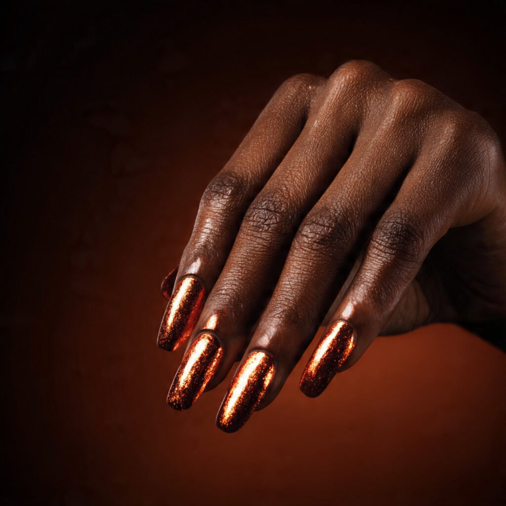 Metallic Copper Glow