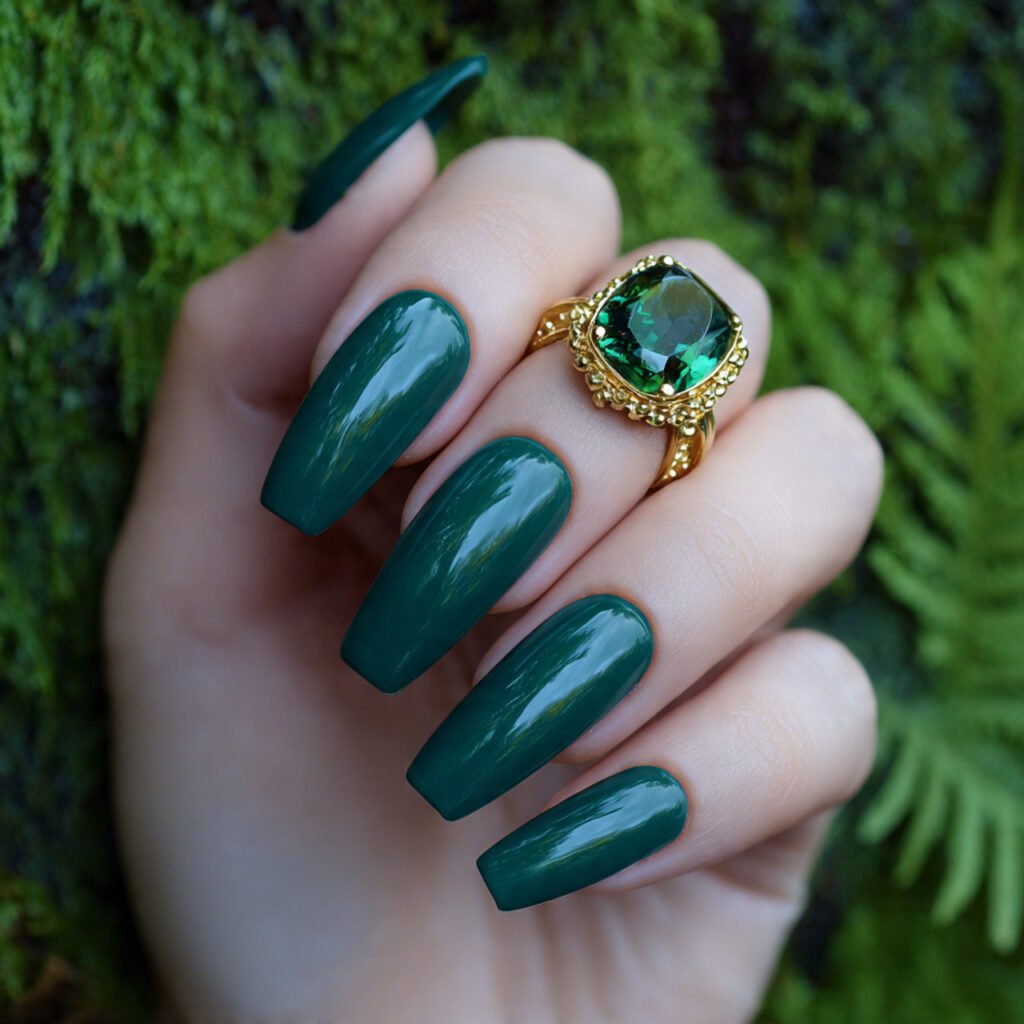 Deep Emerald Forest Jewel Tones