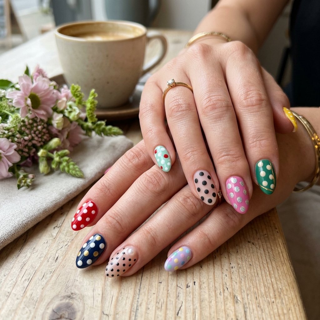 Best Polka Dot Nail Ideas to Try