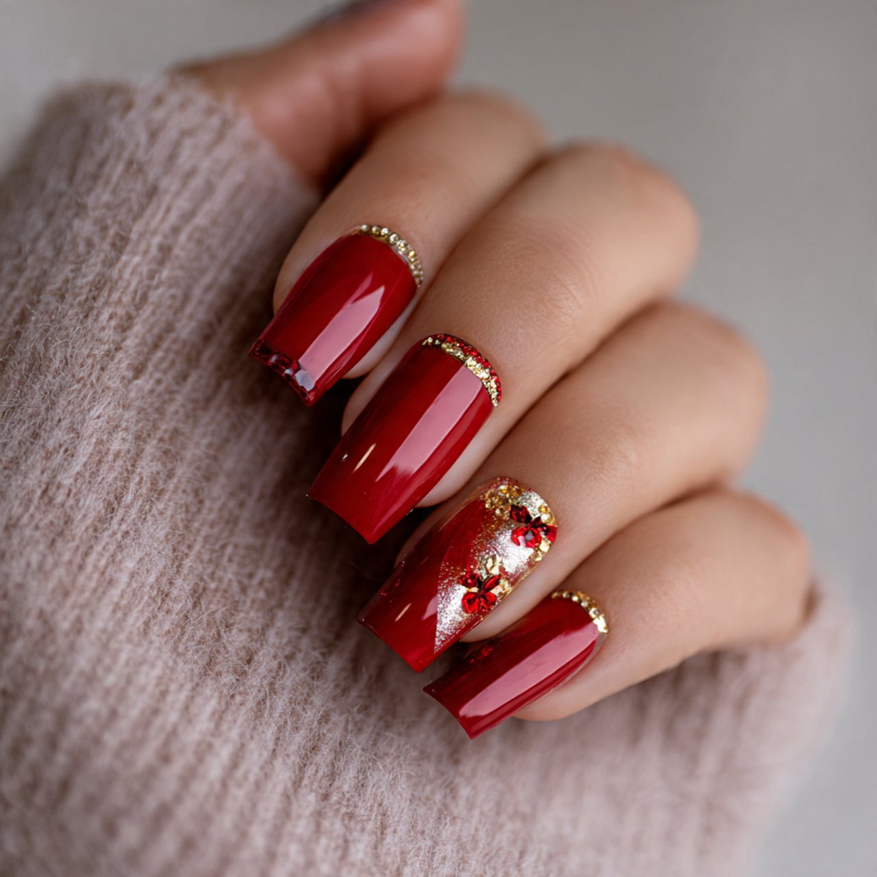 red nail ideas
