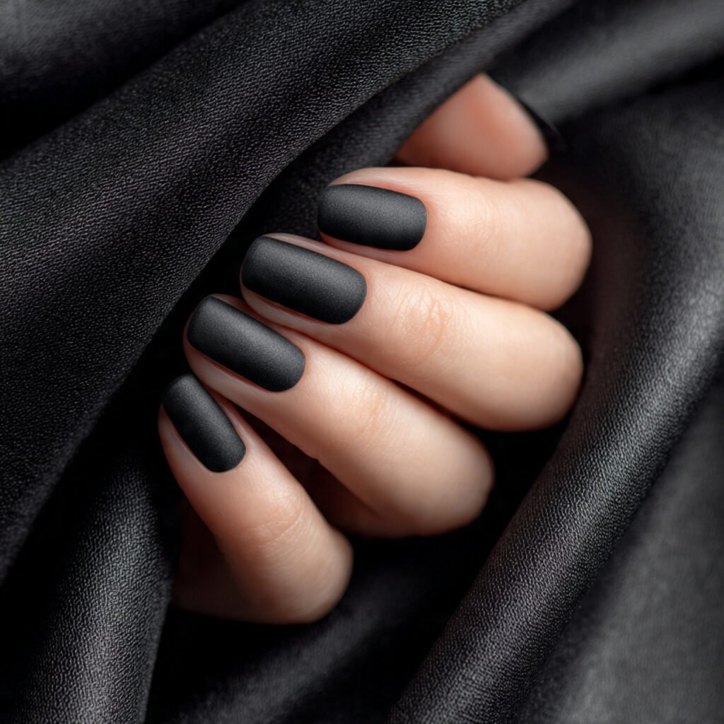 Soft Satin Charcoal