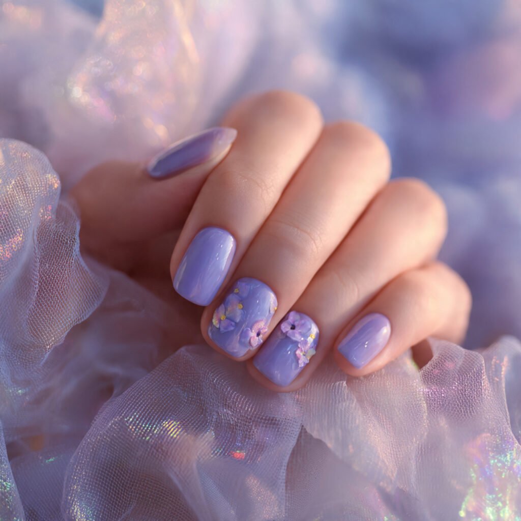 Muted Periwinkle Whimsy