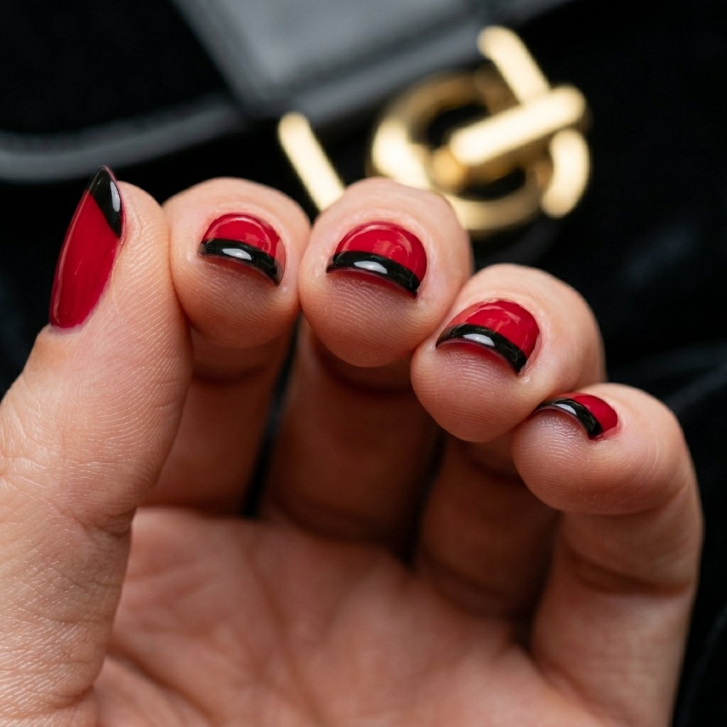 Tips with Red Underside