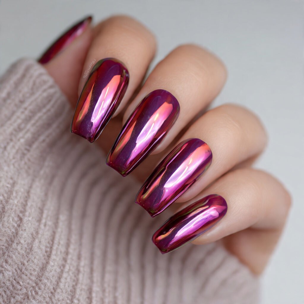 35 bold sangria chrome aesthetic a vibrant mix of