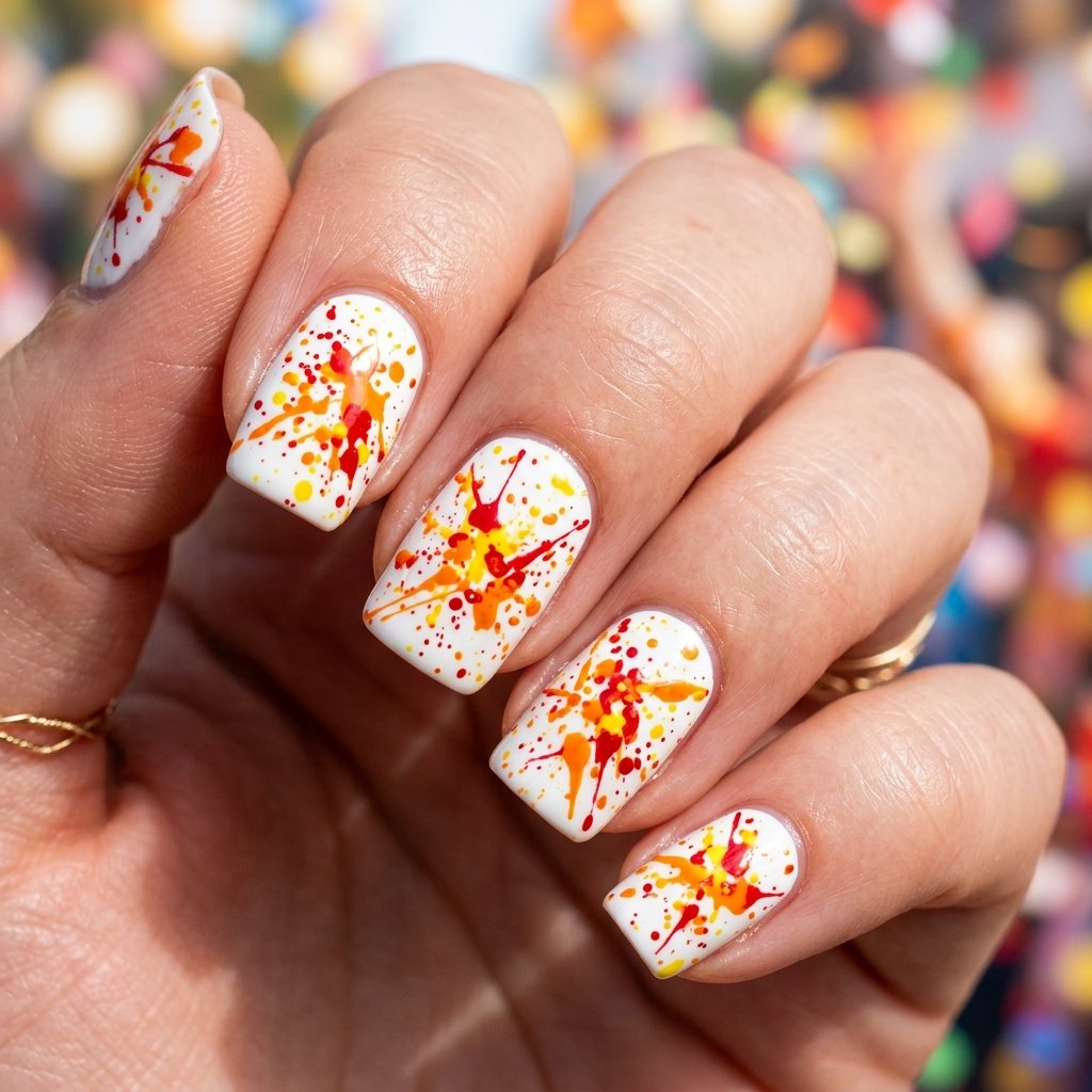 Firecracker Nail Art Ideas