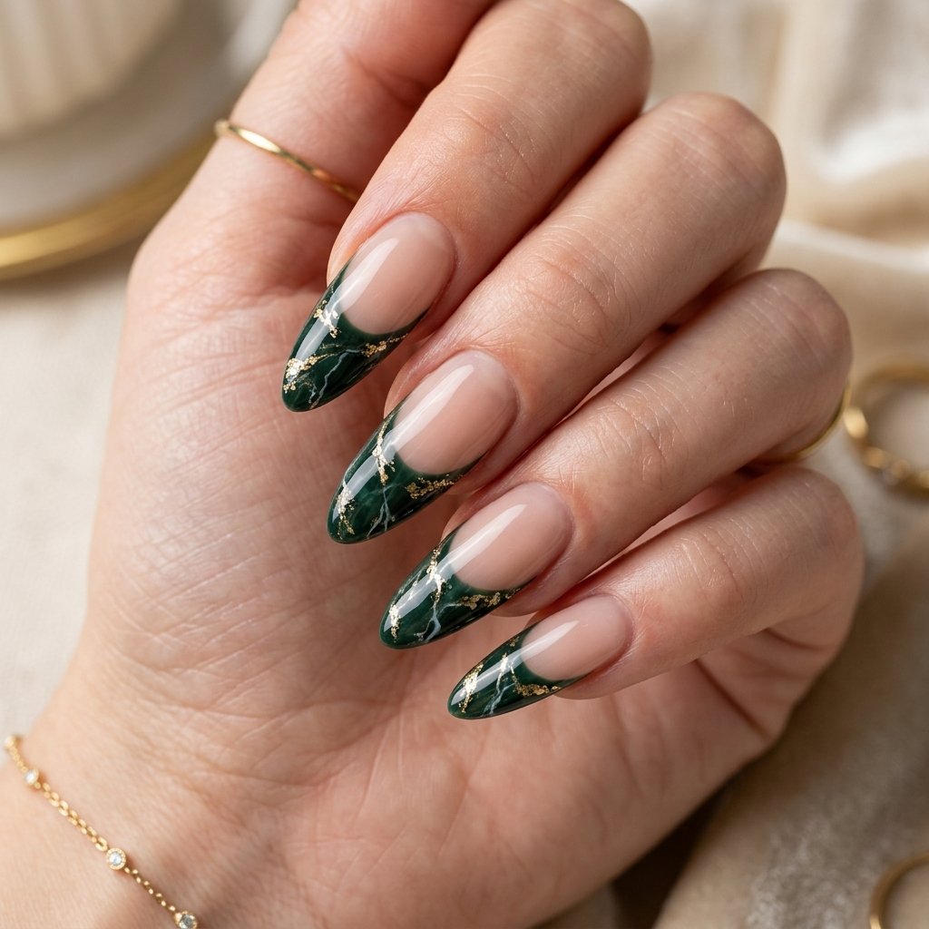 Marble Texture with a Green Tone