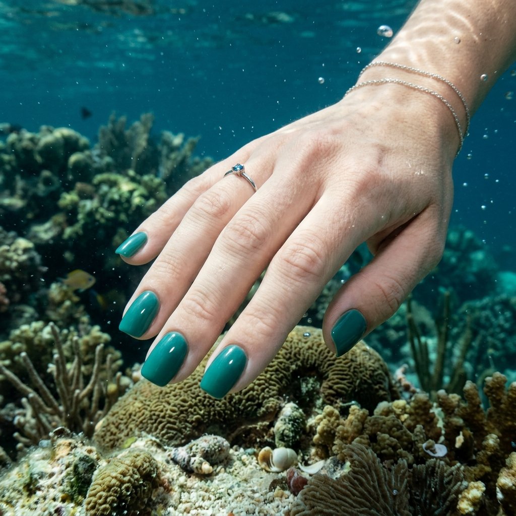 Aquatic Teal Infusion