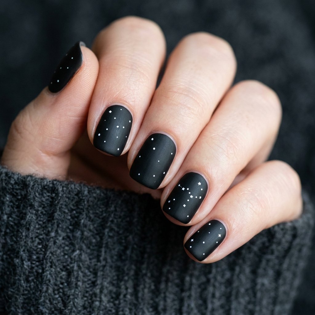32 Galaxy Nails Ideas: Master the Aesthetic of the Cosmos 33 Infinite Universe Matte Idea