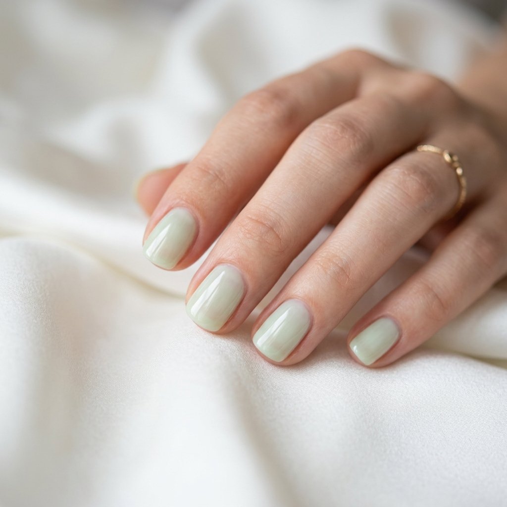 Celadon Green Subtle Chic Look