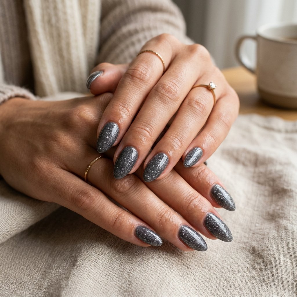 Modern Almond Charcoal