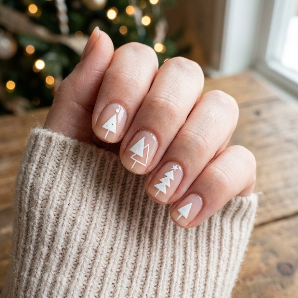 Christmas tree silhouettes on nails 202605230046