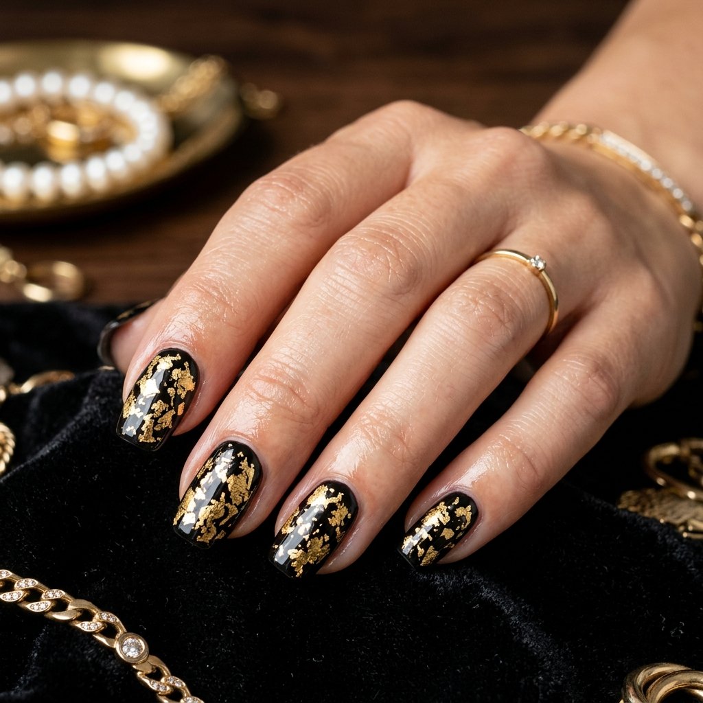 Chunky Gold Flake