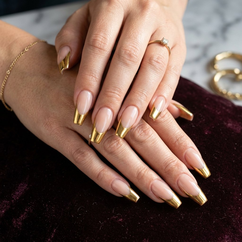 Metallic Gold Linings