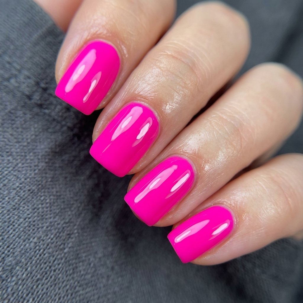 High Gloss Electric Pink