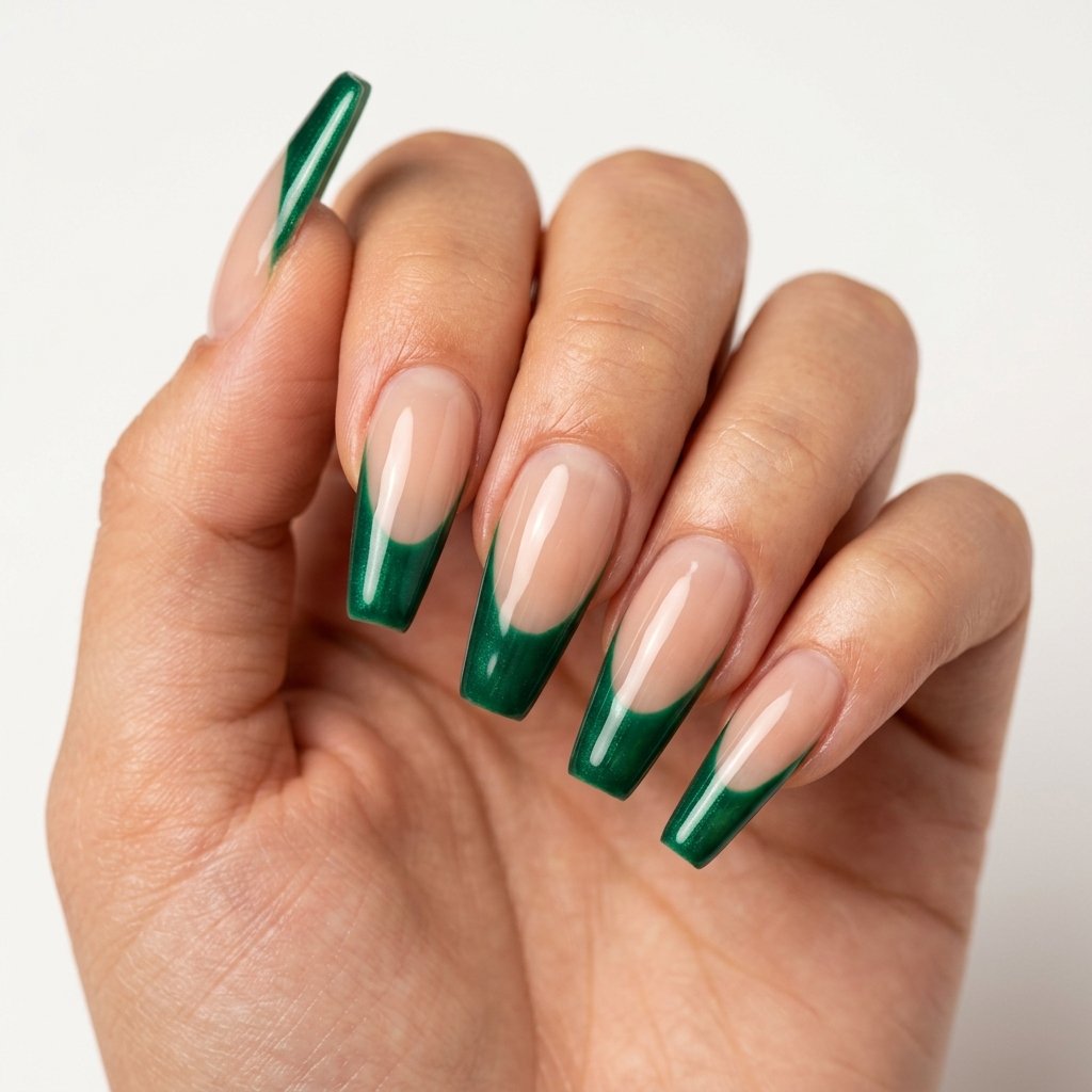 Emerald Green Tips for a Jewel-Toned Statement