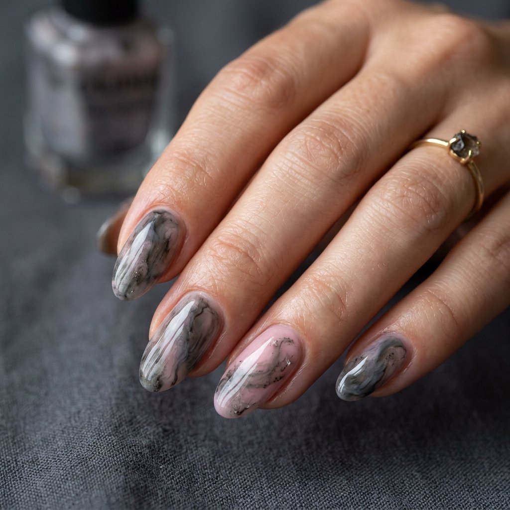 Smoky Quartz and Pink Fusion Accent Idea