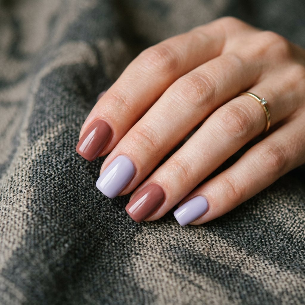 Moody Mauve and Lilac Mix