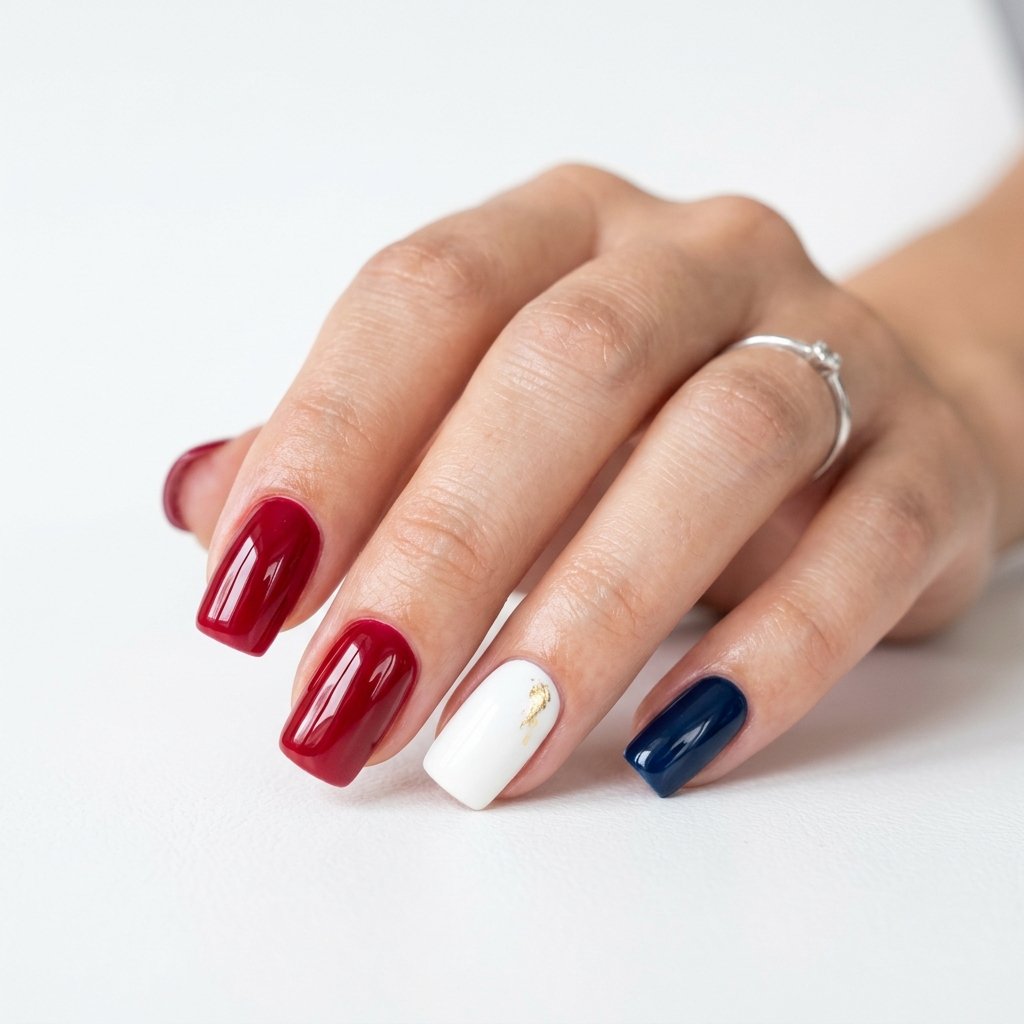 Gel Nail 4th July Ideas