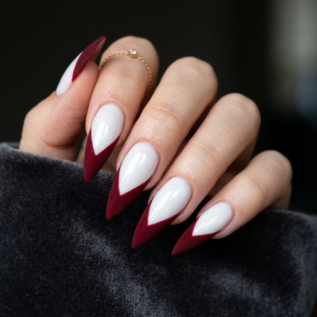 Matte Garnet Tips